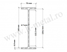 Profil IPE zincat 140 mm 2